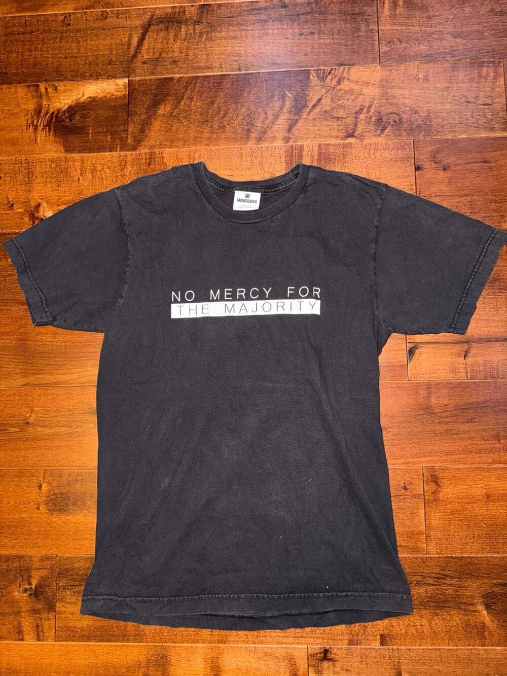 Undefeated No Mercy For The Majority Black Graphic T-Shirt